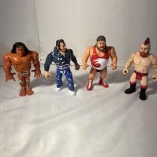 1991 WWF Hasbro Lot: Typhoon Superfly Snuka Honkey Tonk Man Wrestling & 2017