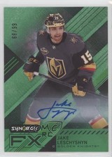 2021 Upper Deck Synergy FX Rookies Green 68/99 Jake Leschyshyn #FXR-JL Auto 13d8