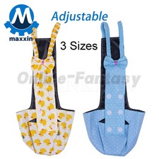 3-Size Adjustable Cloth Diaper With Bow for Farm Pet Goose/Duck/Chicken/Penguin