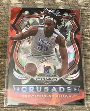 2020-21 Prizm Draft Picks Precious Achiuwa Crusade Rookie RC Red Cracked #88