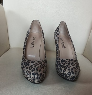 Pumps Wildleder Leoprint Tanja Janetti absolut neuwertig