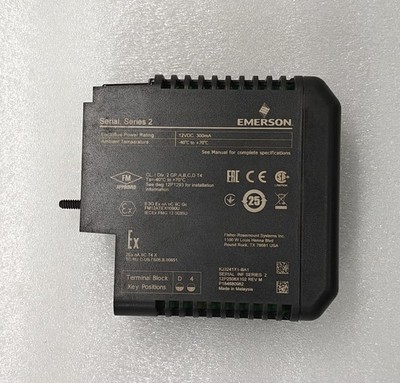 EMERSON FISHER KJ3241X1-BA1 DELTAV SERIAL INTERFACE MODULE FREE SHIP