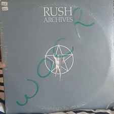 Rush Archives Vinyl LP Mercury Records Rock Progressive Rock Compilation 1978