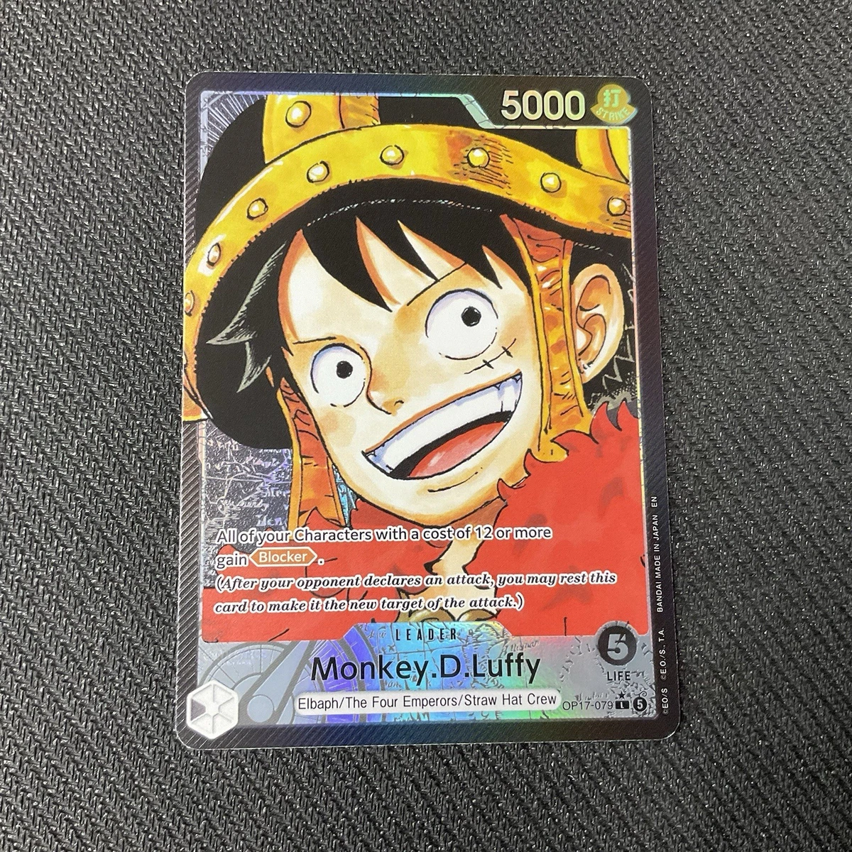 モンキー・Ｄ・ルフィ L-P [OP17-079] 25+ Monkey.D.Luffy OP17-079 The World's Strongest Warriors for