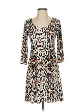 Karen Kane Women Ivory Casual Dress XS