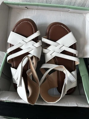 White Stripes Sandals - Image 1 of 2