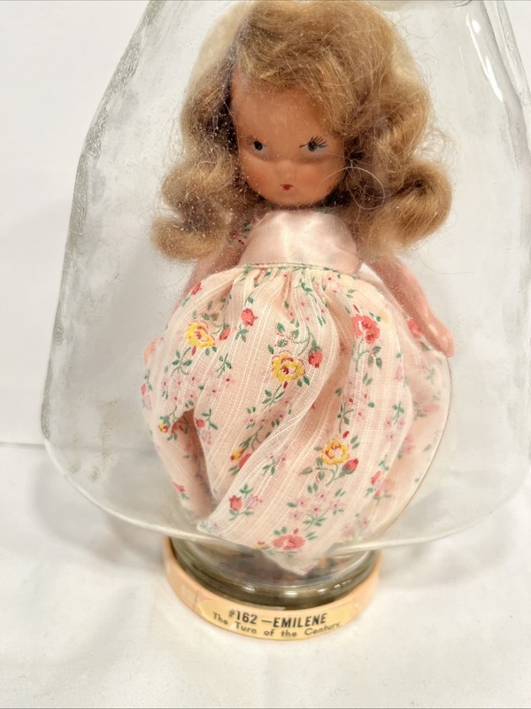 Rare Dolls With A Story By Dollcraft #162 Emilee In A Jar