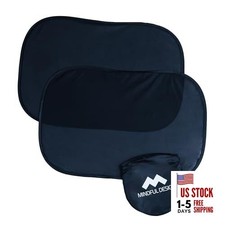 - Car Window Shades for Baby 2 Pack - 21"x14" Sun Shade Blocker - Glare