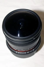 Bower 8mm F3.5 Ultra FastFisheye Lens  For Canon SLR  Cameras