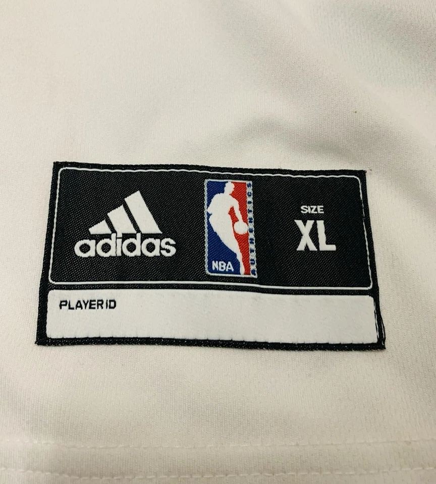 Rare Jeremy Lin Linsanity Houston Rockets Adidas Home Jersey Swingman Size XL - Image 2 of 4