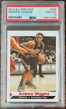 Sports Illustrated 2013 Kids Andrew Wiggins Rookie #255 PSA 10