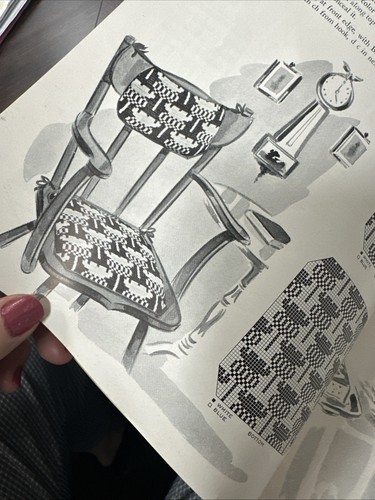Chair Sets To Crochet Pattern Book 143 1939 23 Page Vintage Doilies - Picture 11 of 24