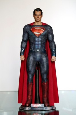 Custom mods Repainted Hot Toys MMS343 bvs Superman Dawn of Justice Henry Cavill