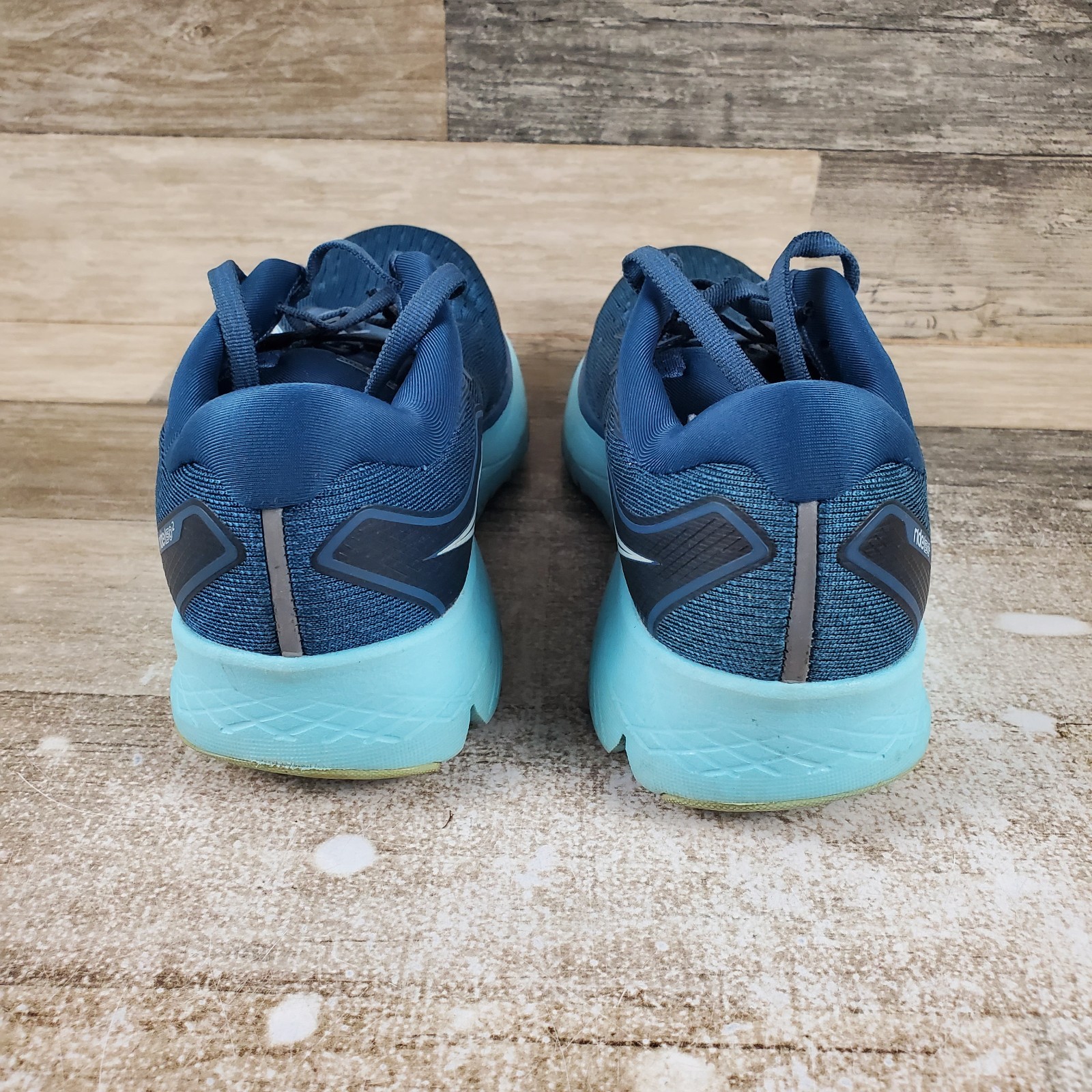 Saucony Ride ISO 2 Womens Shoes Sz 7 Running Athletic Blue Aqua Lace-Up Sneakers thumbnail 3