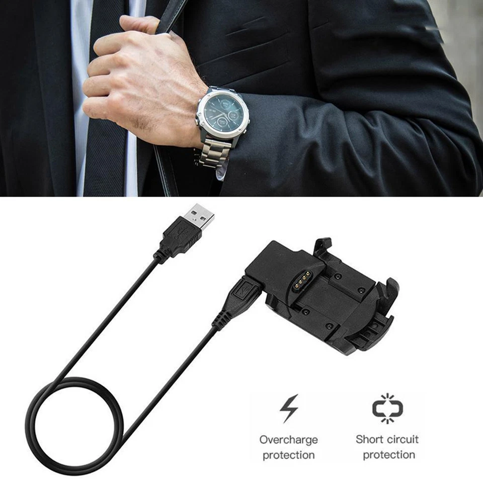 Uhrenladegerät, Netzteil, Sportuhr, Clip-Ladegerät für 3/ 3 ,7616 - Bild 3 von 4