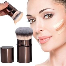 Foundation Brush Retractable Blush Brush Concealer Brush Portable Makeup