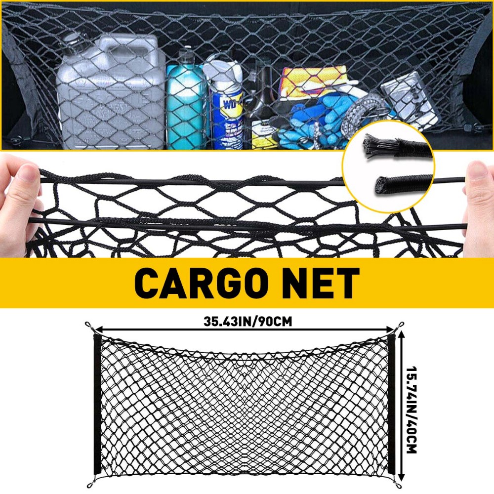 2013-2021 Chevy Silverado Truck Bed Cargo Net Envelope Storage Organizer NA2