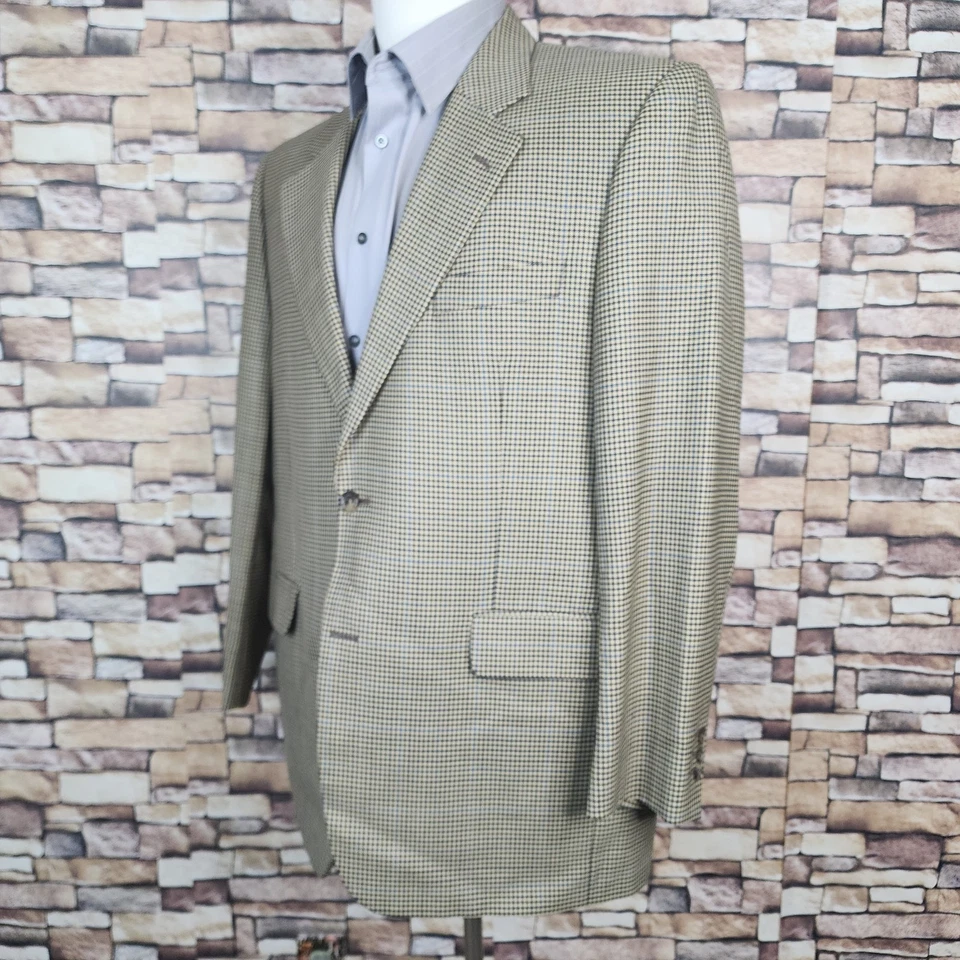 Abrigo Blazer Deportivo Jack Victor Para Hombre 44R Multicolor Cuadros Lana Canadá Foto 4 de 4