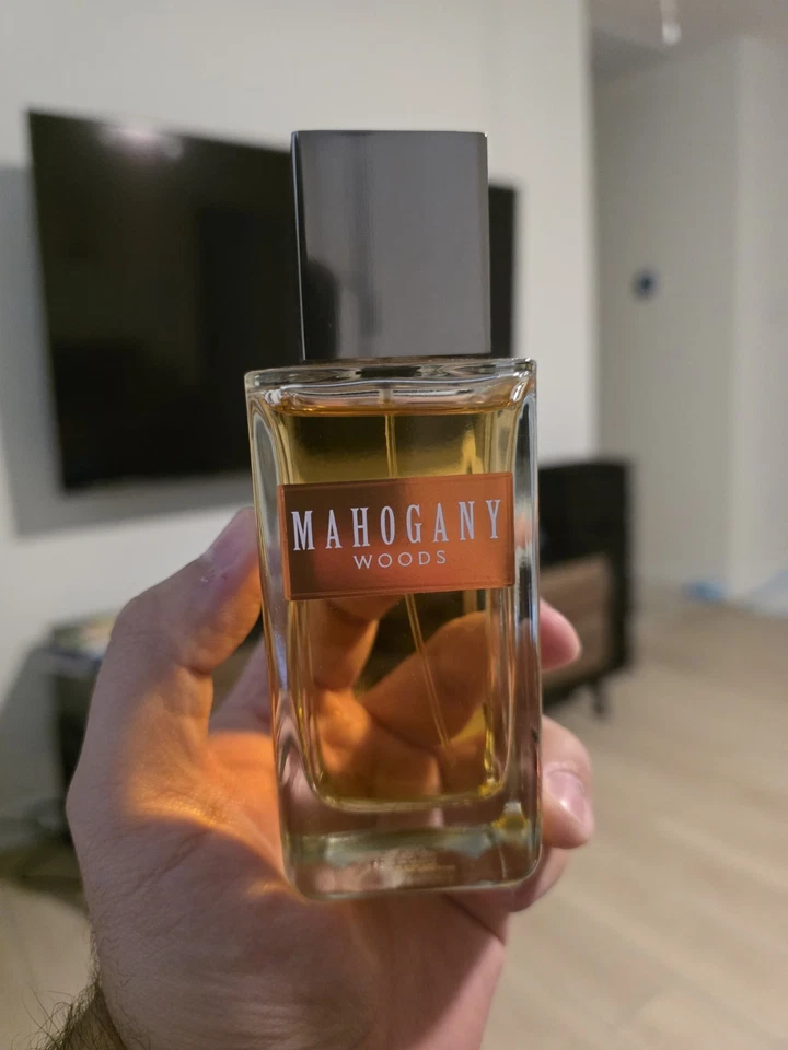 Bath and Body Works MADERAS DE CAOBA para hombres spray de colonia 3,4 oz 100 ml lote antiguo Foto 3 de 4