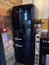 Smeg Freestanding Fridge-Freezer Black