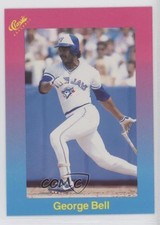 1989 Classic Update Pink/Light Blue Travel Edition George Bell #43 0au4