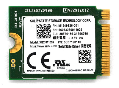 1TB SSSTC XB2 M.2 NVMe PCIe 2230 SSD ROG Ally, Steam Deck, Legion