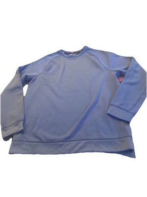 NWT FILA SPORT ALPHA FLEECE GRAY GRANITE CREW NECK SWEATSHIRT SZ M Alpha Fleece