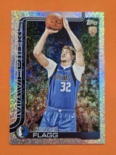2025-26 Topps Basketball Cooper Flagg RC Rookie Silver Sand Glitter SP Mavs