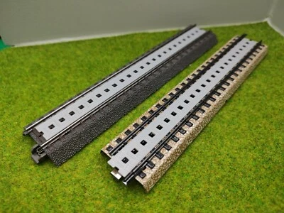 JERKUI 3D DRUCK UND MODELLBAU H0 Zubehör - Schwellenbohlen - Gleiseinlagen für Märklin C- und M-Gleis - 180mm