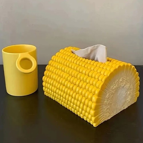 Sustainable Corn Based Tissue Box Accessory for Family And Office Needs - Zdjęcie 5 z 8
