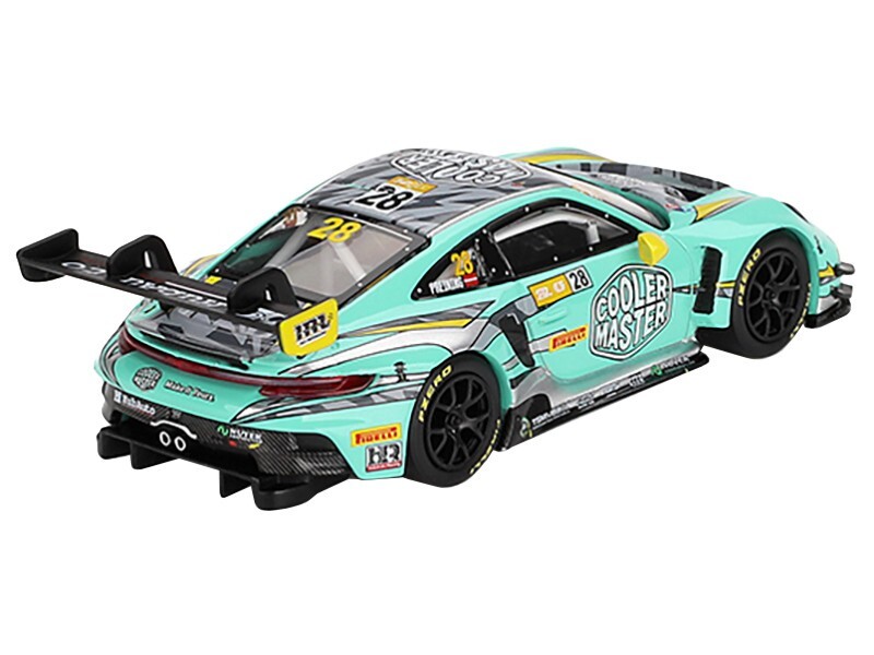 Mini GT 1:64 Porsche 911 GT3 R #28 2023 FIA GT World Cup