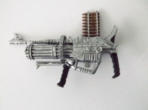 Toy Gatling Gun Plactic w/Rotating Barrow Great For Action Figures - Picture 2 of 3