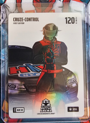 Bo Jackson Battle Arena Elly De La CRUZ-CONTROL Blizzard Steel Battlefoil