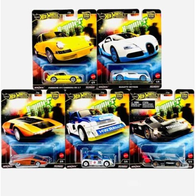 Hot Wheels Premium Car Culture Hammer Drop Full Set 5 Autos 1:64