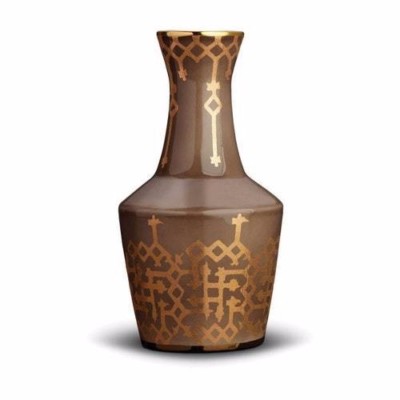 L'objet fortuny rabat carafe hand gilded 24k gold accent.BRAND NEW THE ARTISANS 