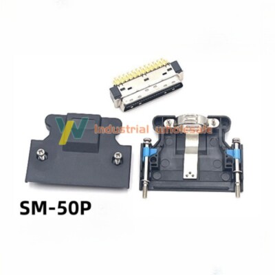 2PCS SM-50P for SCSI Connector 1394 Encoder Servo Drive Plug SM50P
