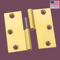 Cabinet Hinges Bright Solid Brass Square Lol 3 X 3 | Renovator's Supply on sale Cabinet Hinges Bright Solid Brass Square Lol 3 X 3 | Renovator's Supply on sale