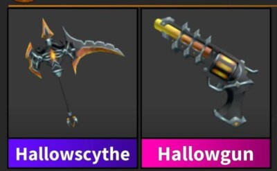 mm2 stuff, - Hallows set, Virtual set, logchopper set, Xmas set, amerilaser, lb