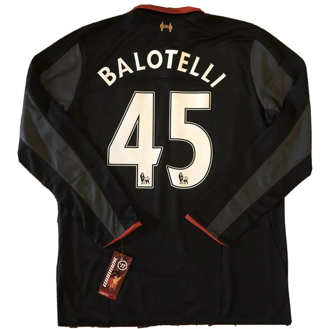 2014/15 Liverpool Third Jersey #45 BALOTELLI XL Long ...