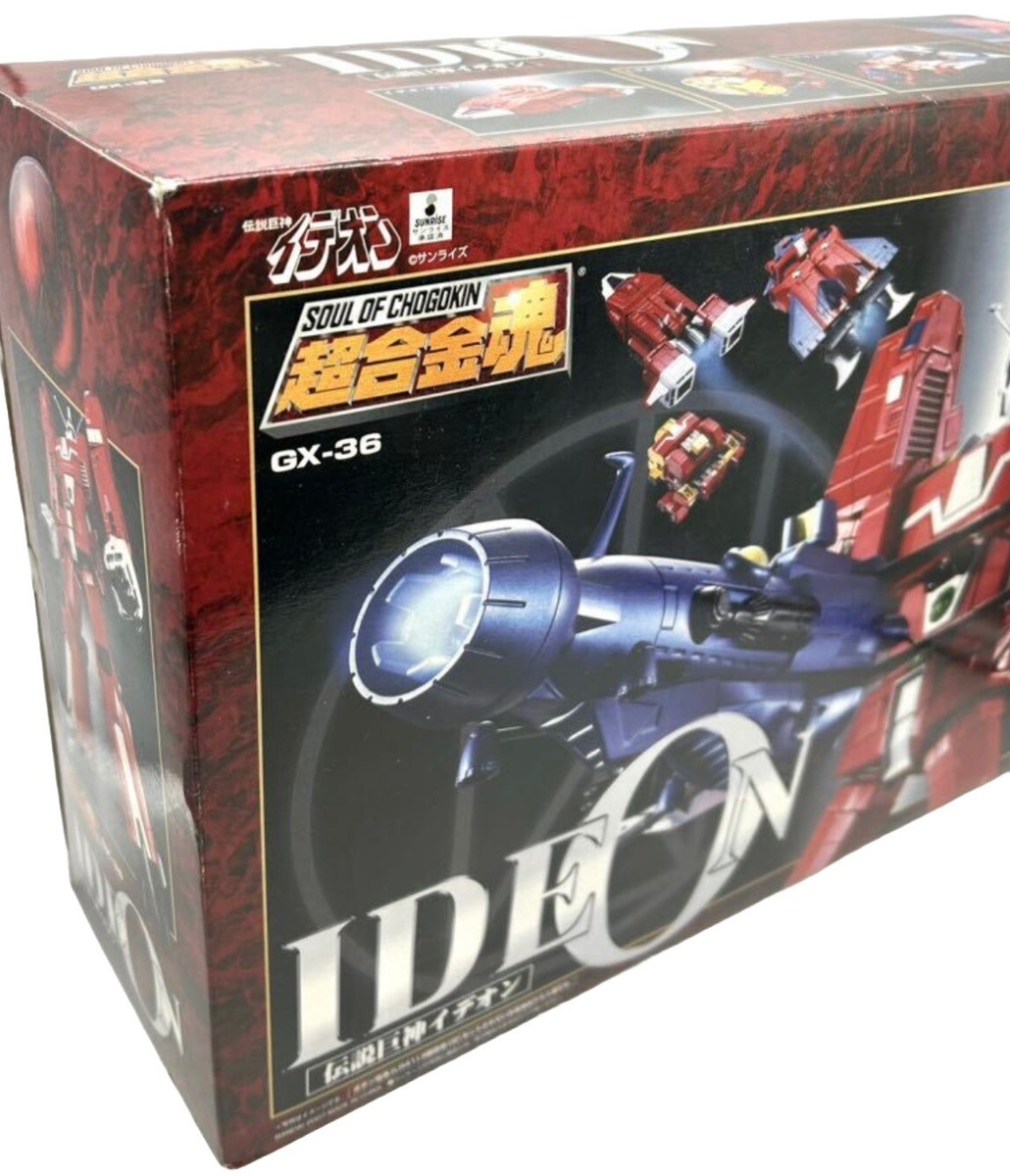 NIB Bandai Soul of Chogokin GX-36 Legendary Giant Ideon | eBay