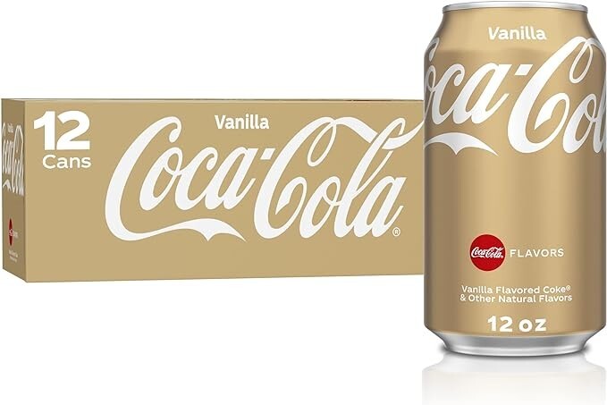 Coca Cola Vanilla Cans 355ml - Pack of 12 | eBay UK