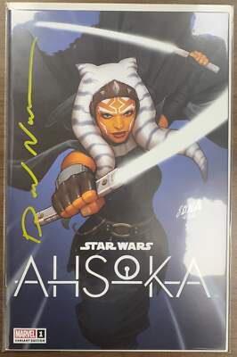 Signed By David Nakayama] Star Wars: Ahsoka #1 Unknown Comics