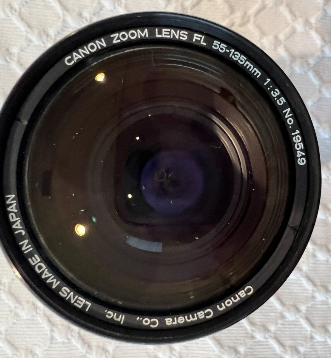 CANON FL 55-135mm f/3.5 Zoom Lens, Polarizing and UV Filters
