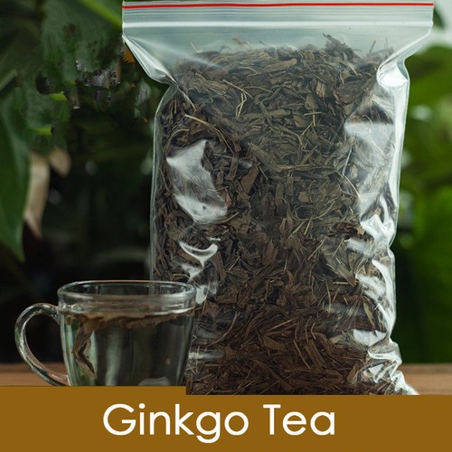 50g1kg Slim Green Herbal Tea Ginkgo Biloba Leaf Lower Blood Pressure