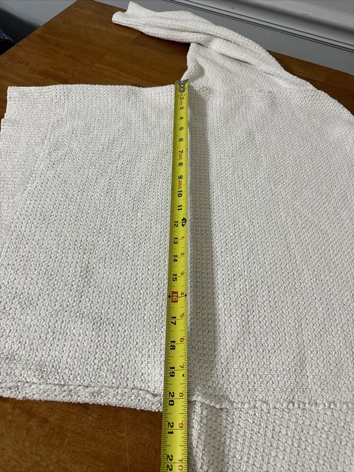 Free People Women’s Size Xs white knitted turtleneck sweater Extra