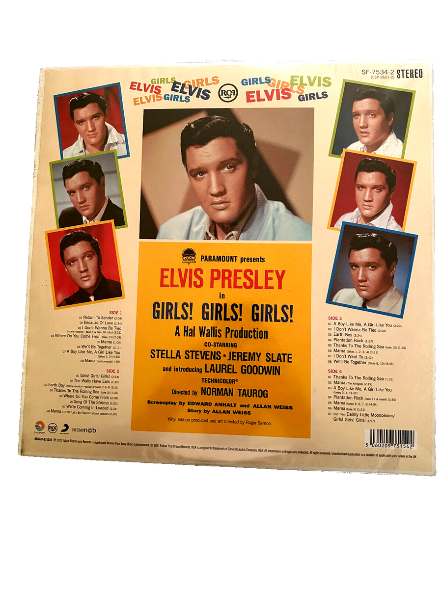 Elvis Presley - GIRLS GIRLS GIRLS 2LP FTD Set - Limited