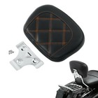 Sissy Bar Back Rest Backrest Pad Fit For Harley Road King Street Glide