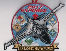 A BSA Patch, Blue Ridge Area Council South Carolina SC 2017 Exporee, Atta Kulla 