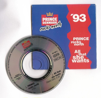Mini CD Prince Denmark Zigaretten, Prince rocks north v. 1993, Neu, nie gespielt