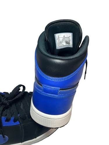 Nike Mens Air Jordan 1 Mid 554724-077 Blue Basketball Shoes Sneakers Size 8 - Picture 6 of 9